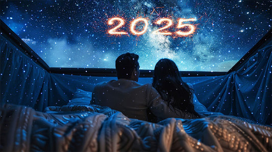 Start Your 2025 Under a Galaxy of Stars with the 3D Star Sky Projector Lamp