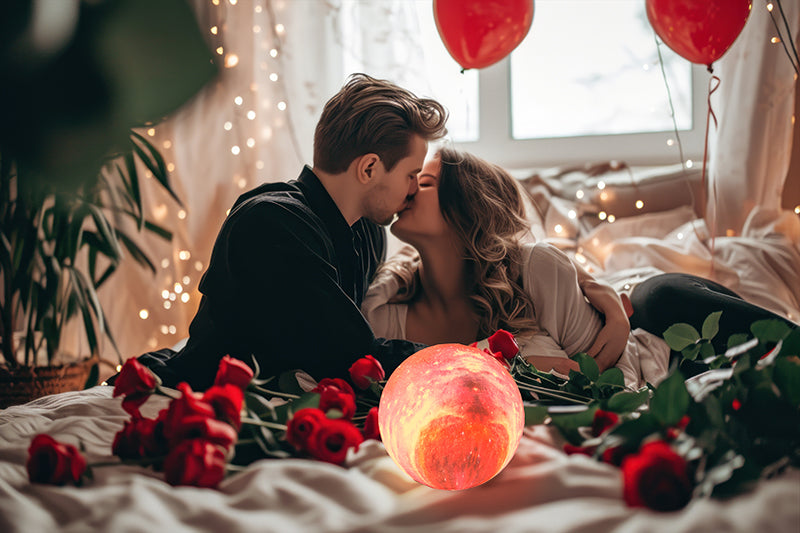 Lighting Tip for Valentine's Day: Set the Mood with a Customized 3D Moon Lamp