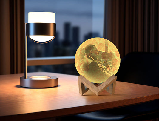 Shine a Light on Martin Luther King Jr. Day with Your 3D Moon Lamp