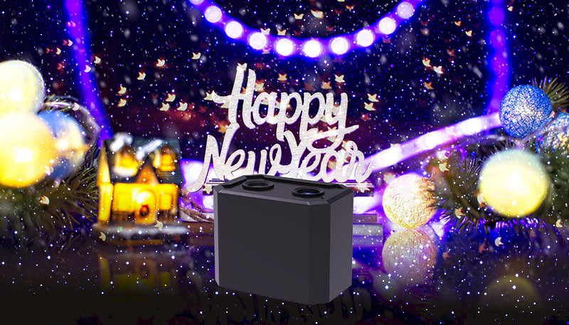 Stars, Lights, and New Year's Delights: Unleash the Magic with 3D Projection