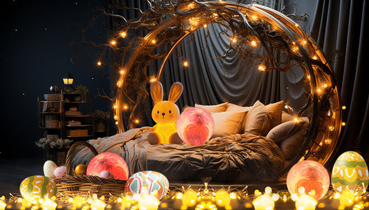 How to Create Simple Easter Light Decorations